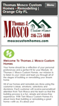 Mobile Screenshot of moscocustomhomes.com